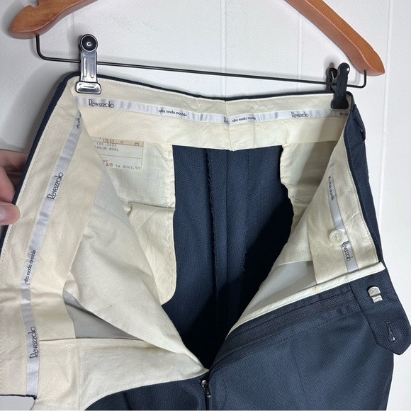 Ravazzolo Italian 3 Piece Navy Suit - Picture 11 of 13